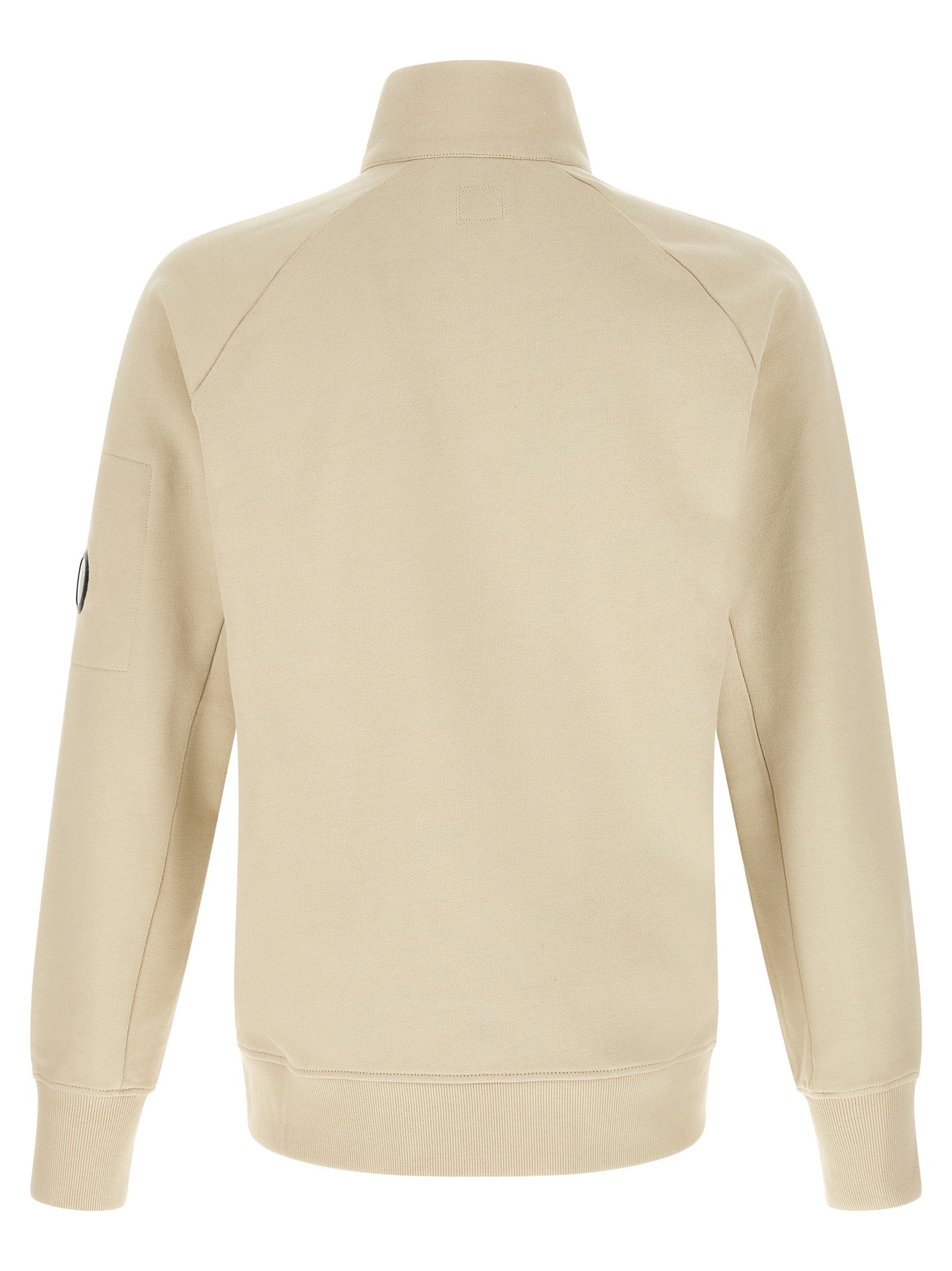 Beige Cotton Sweatshirt