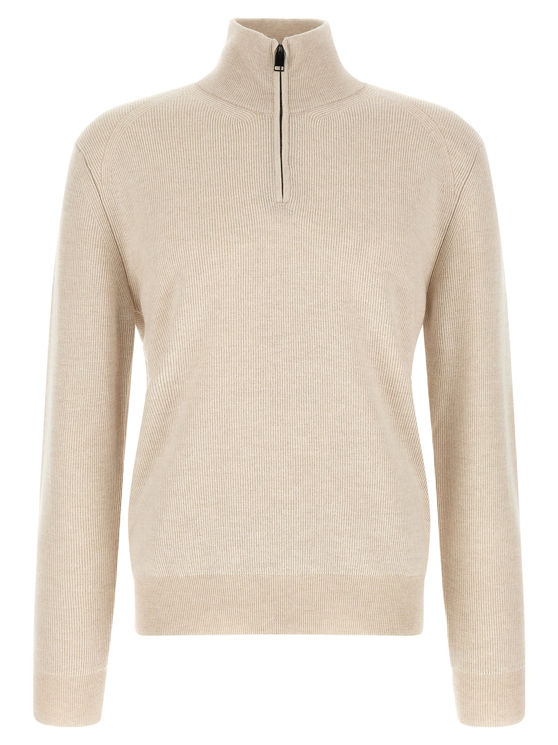 Beige Cashmere Sweatshirt