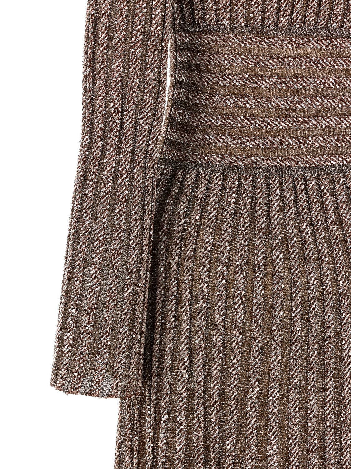Multicolor Viscose Long Dress