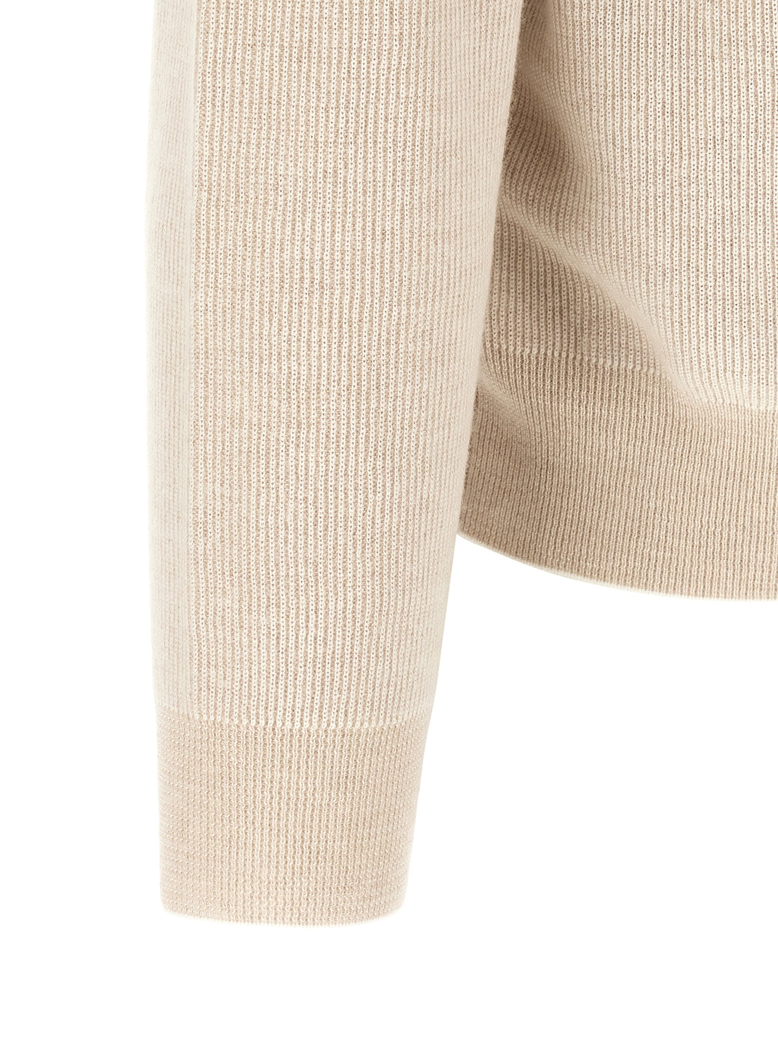 Beige Cashmere Sweatshirt