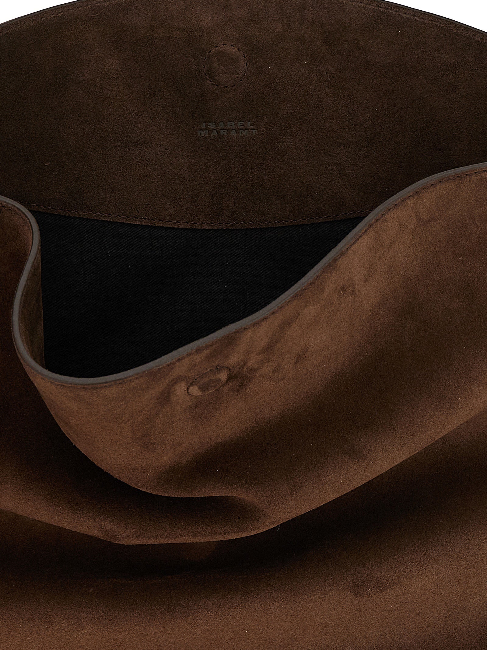 Brown Cowhide Shoulder Bag