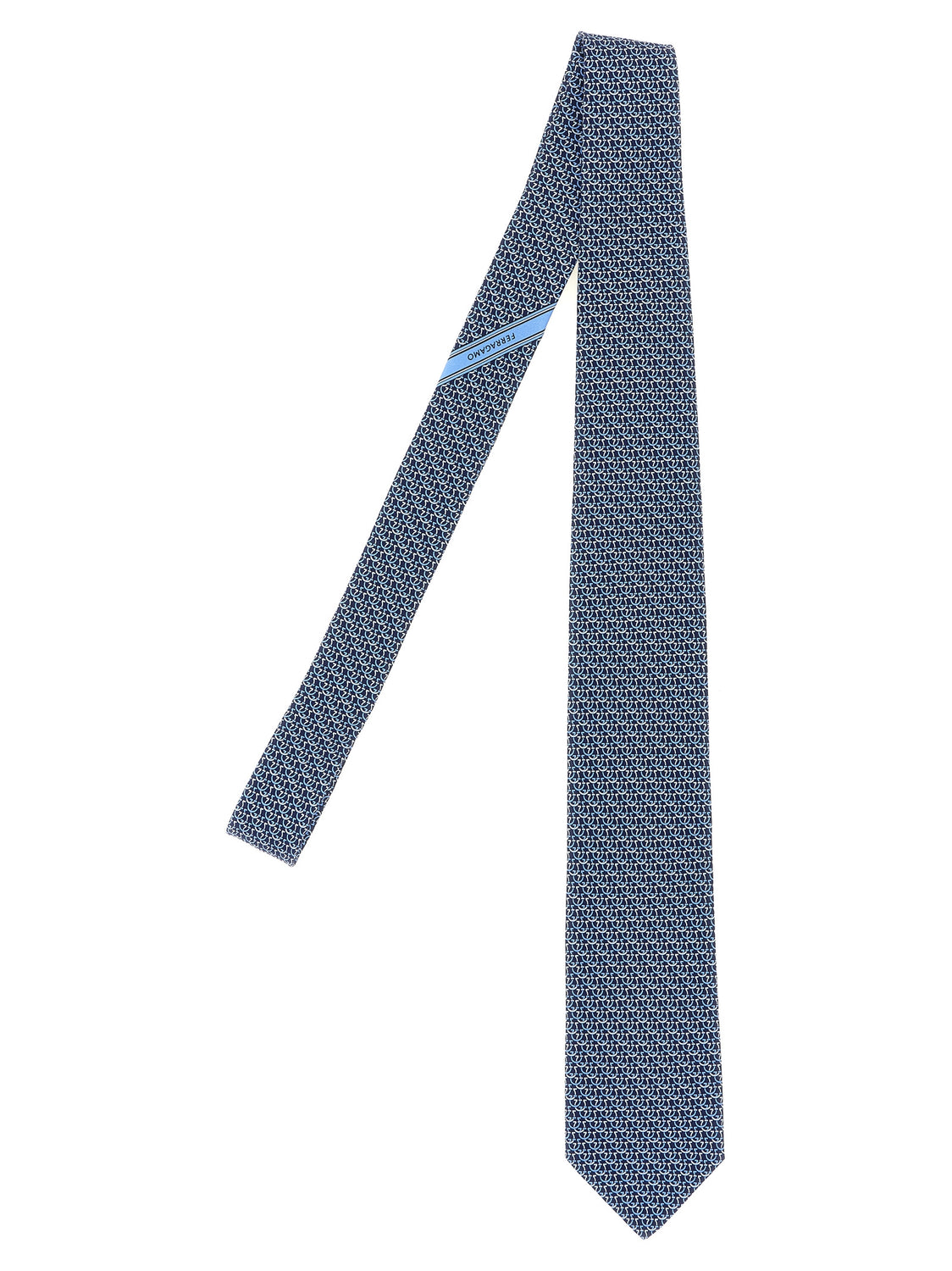 Blue Silk Scarf