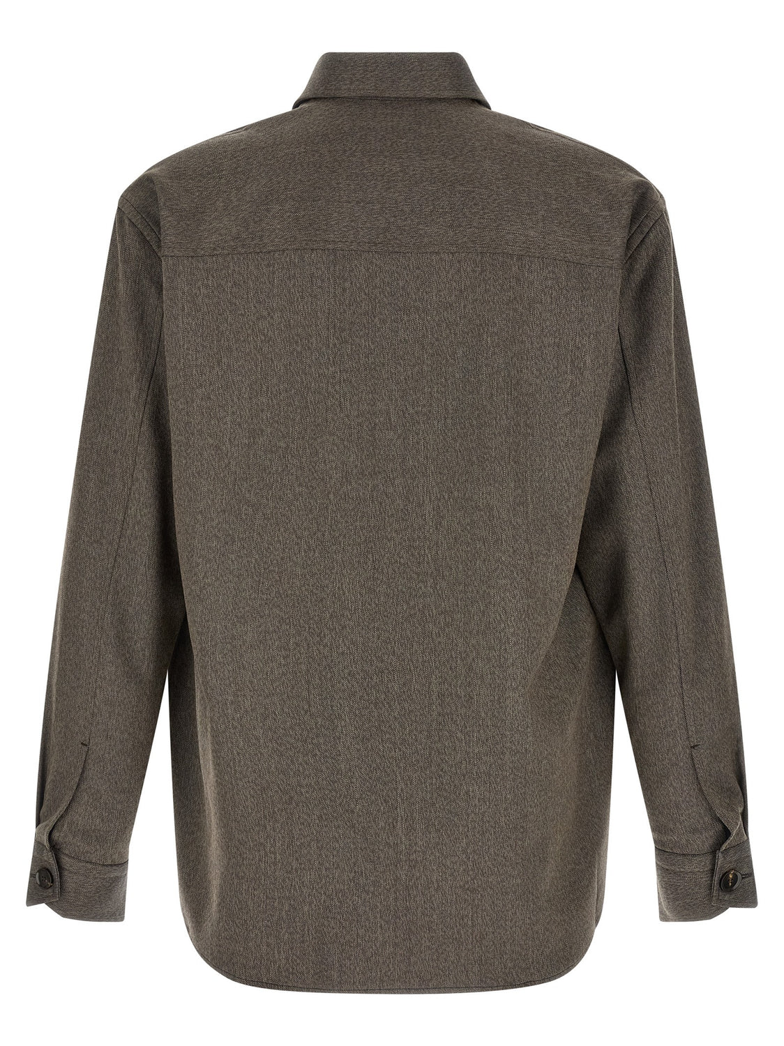 Brown Wool Blouse