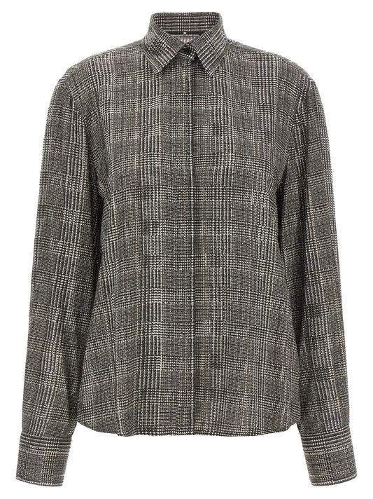 Gray Viscose Blouse