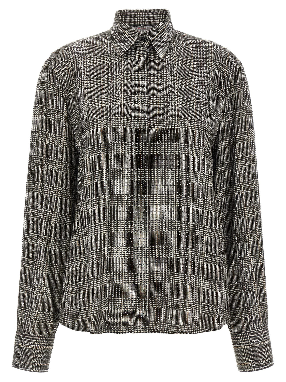 Gray Viscose Blouse