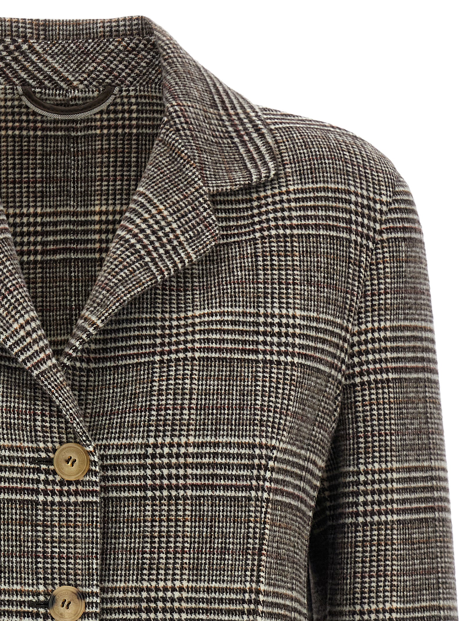 Multicolor Virgin Wool Blazer