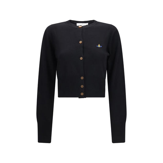 Black Silk Cardigan