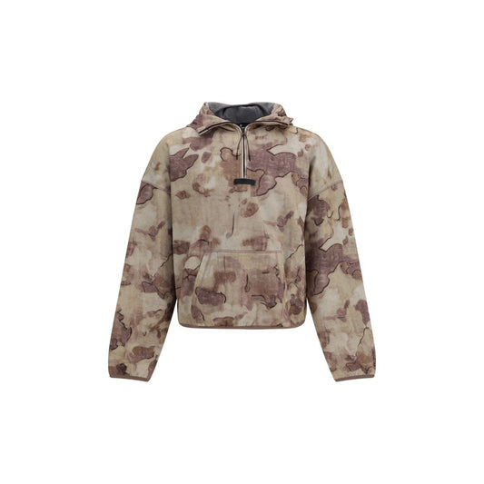 Beige Cotton Sweatshirt