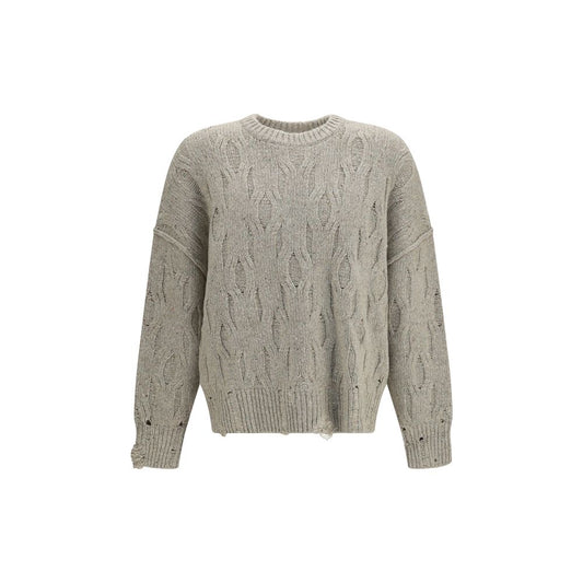 Beige Wool Oves Aries Sweatshirt