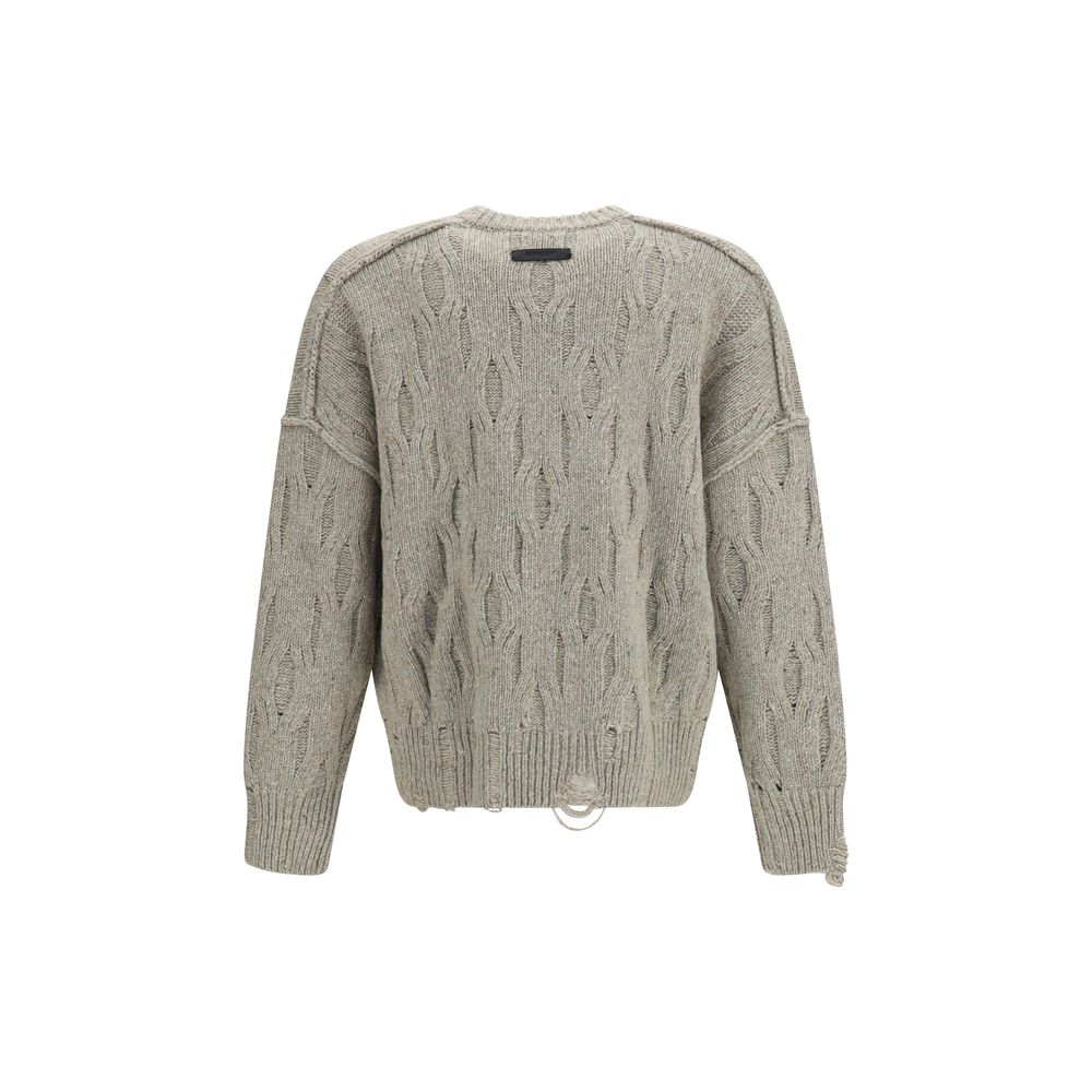 Beige Wool Oves Aries Sweatshirt