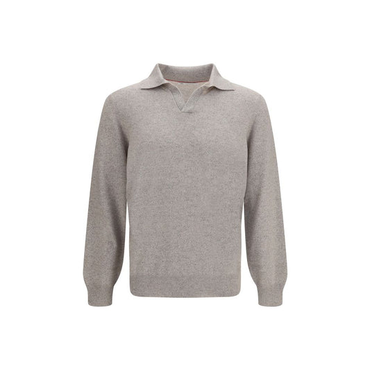 Gray Cashmere Sweatshirt