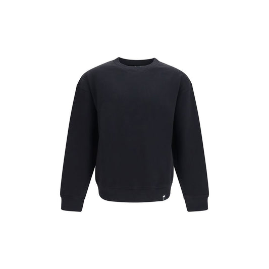 Black Cotton Sweatshirt