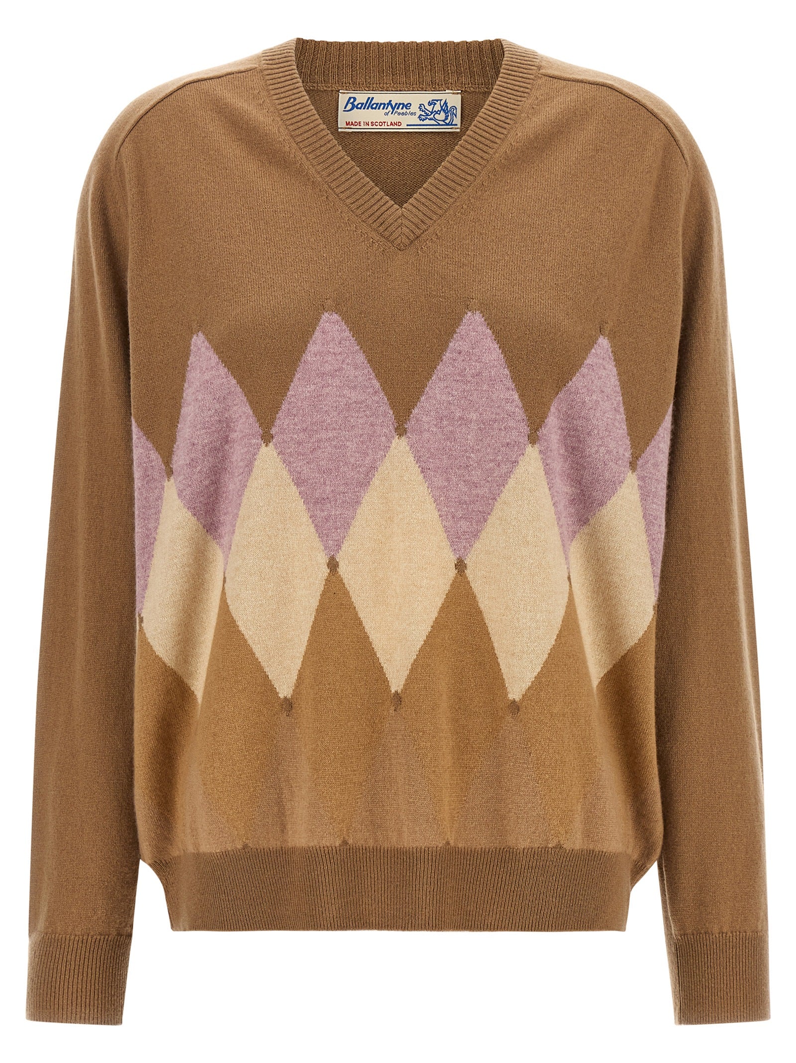 Beige Cashmere Cardigan