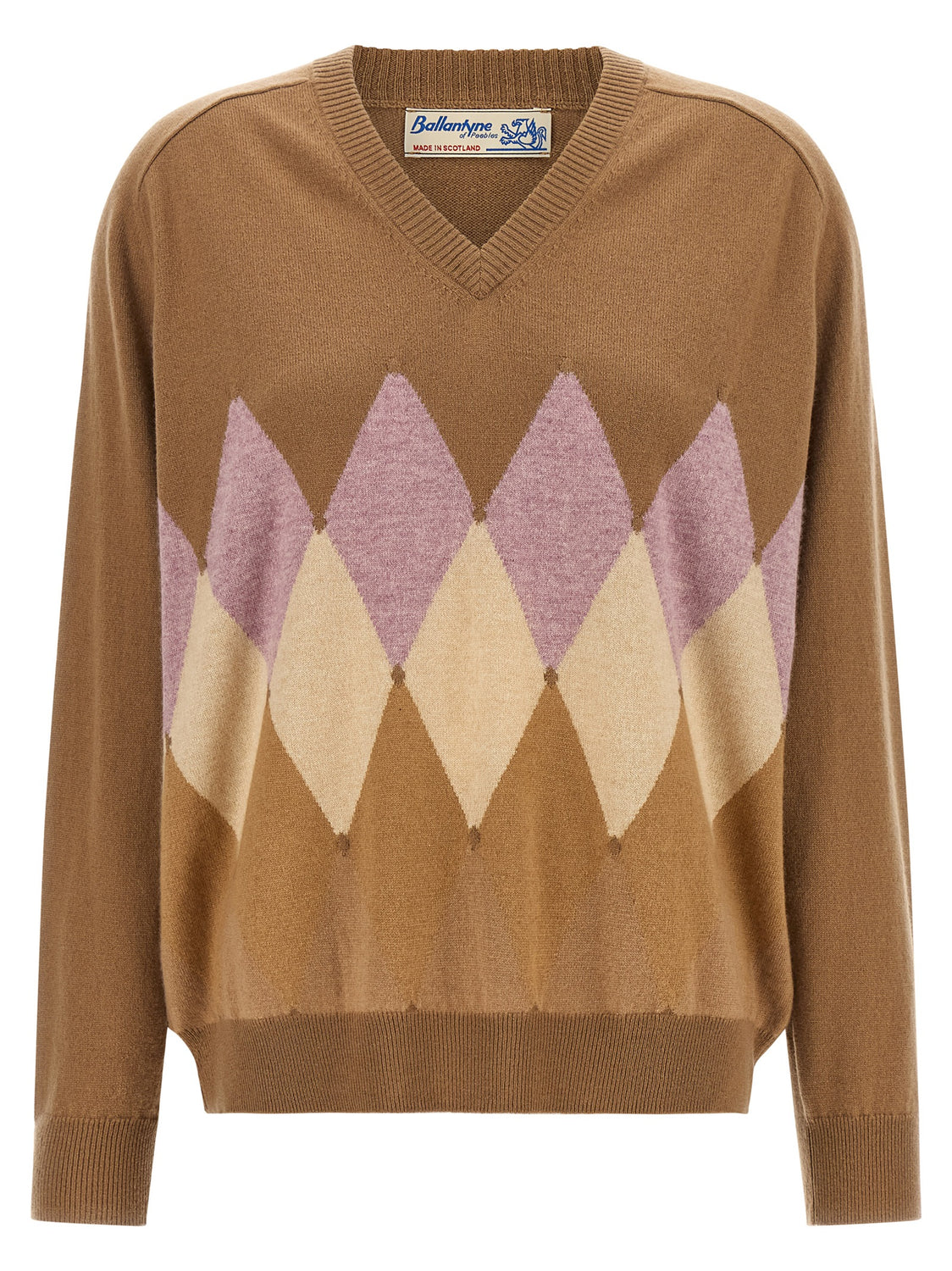 Beige Cashmere Cardigan