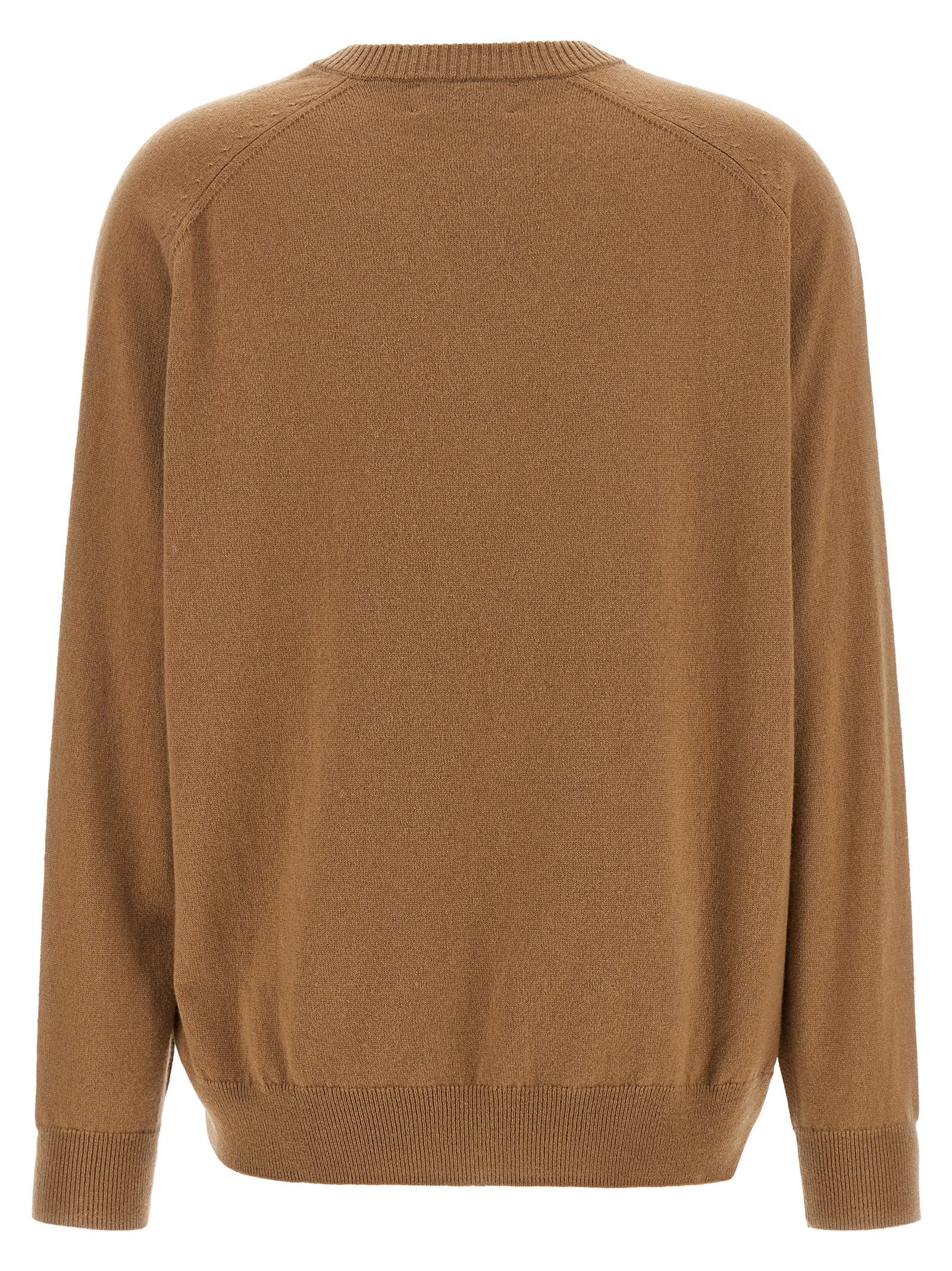 Beige Cashmere Cardigan