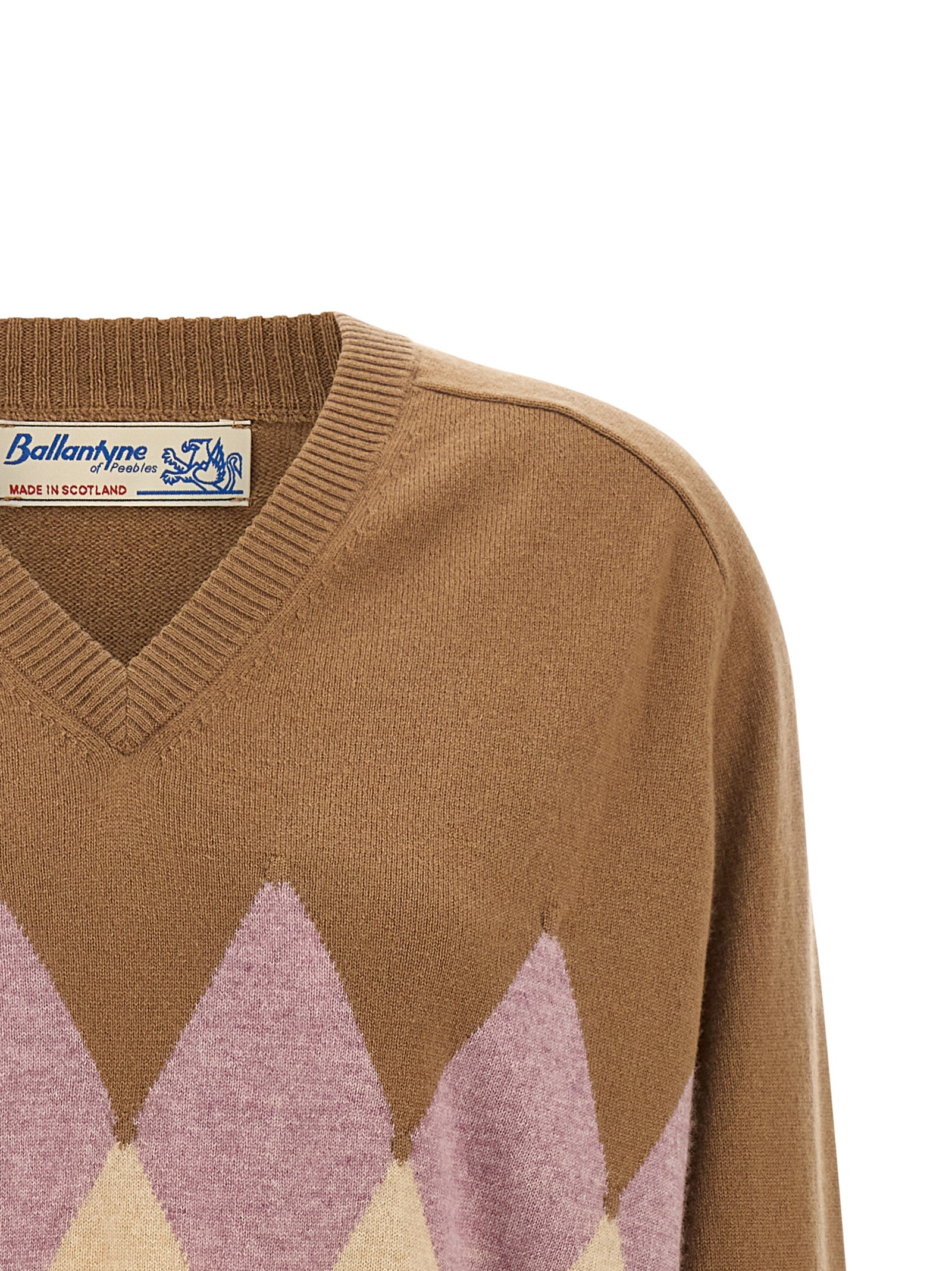 Beige Cashmere Cardigan
