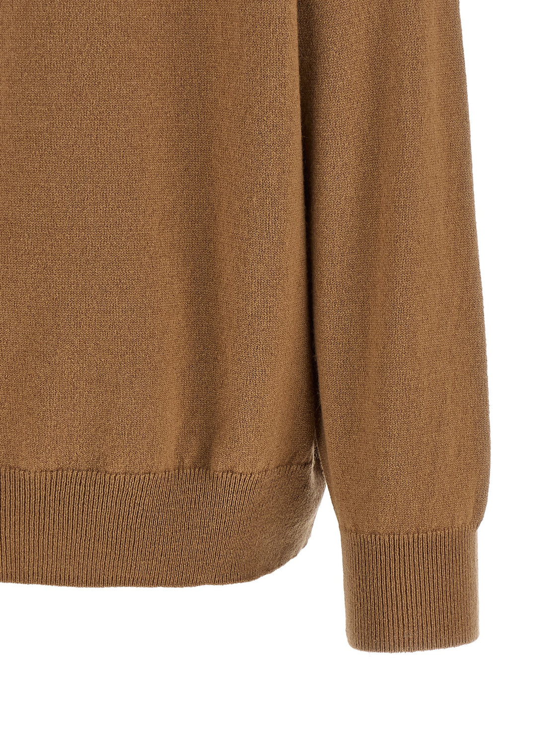 Beige Cashmere Cardigan