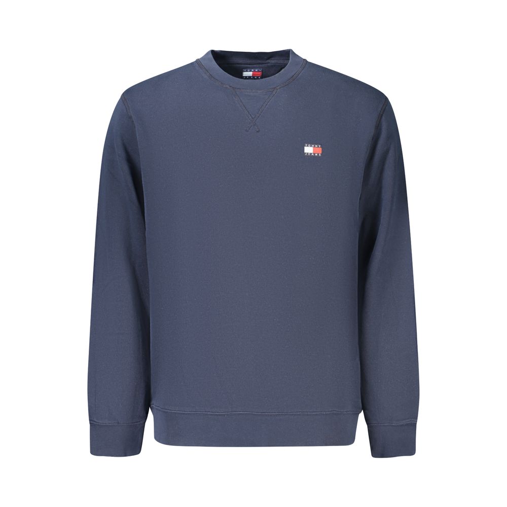 Blue Cotton Men's Sweatshirt
