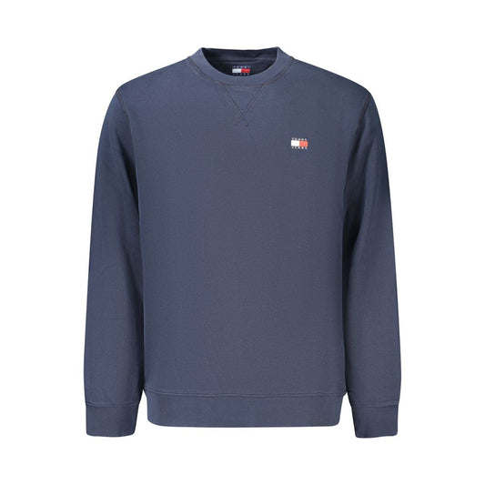 Blue Cotton Men's Sweatshirt