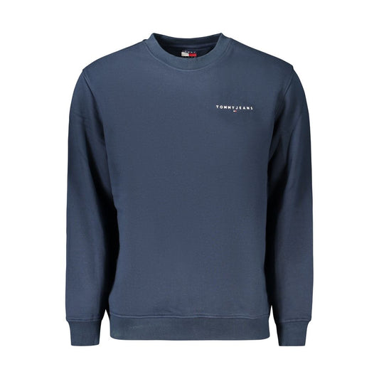 Blue Cotton Men's Sweatshirt