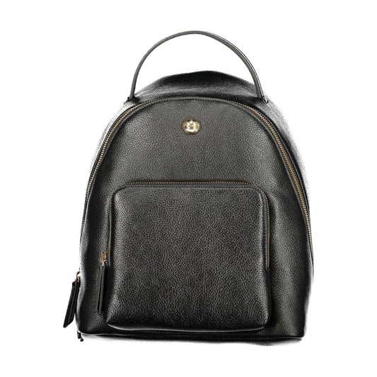 Black Polyethylene Backpack