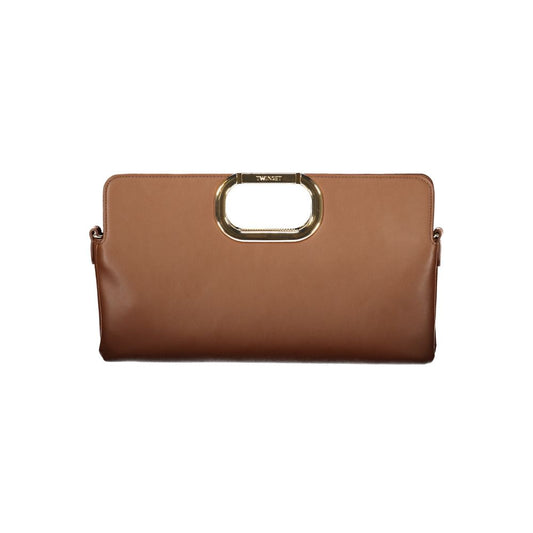 Brown Polyethylene Handbag