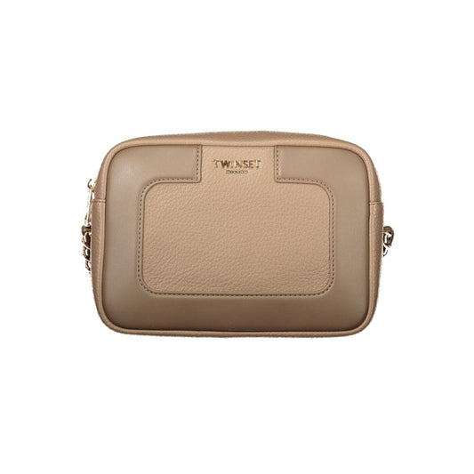 Brown Polyethylene Handbag