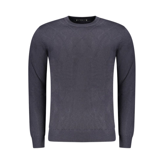 Blue Wool Sweatshirt
