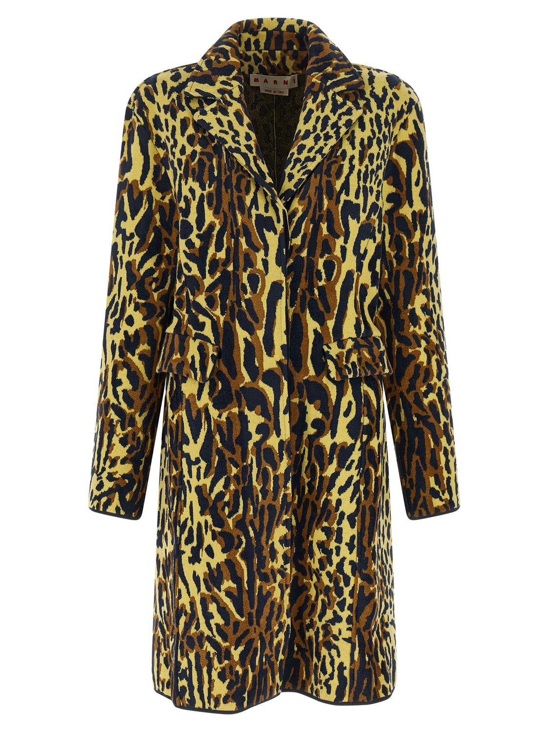 Multicolor Virgin Wool Coat