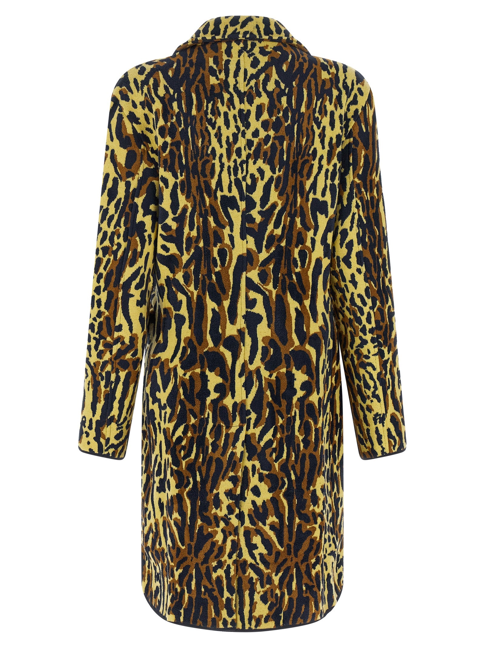 Multicolor Virgin Wool Coat