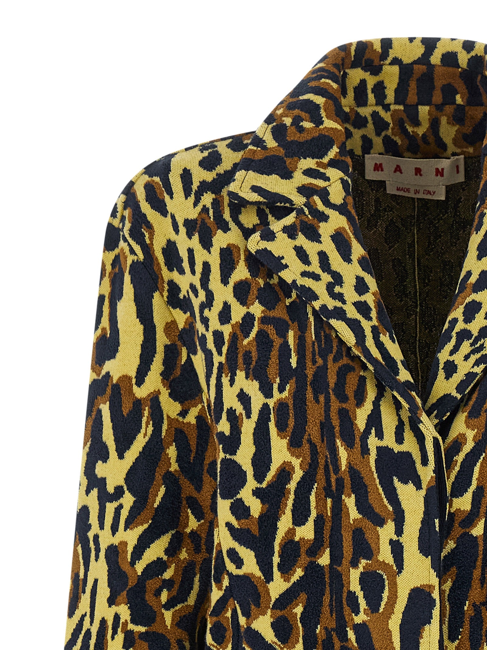 Multicolor Virgin Wool Coat