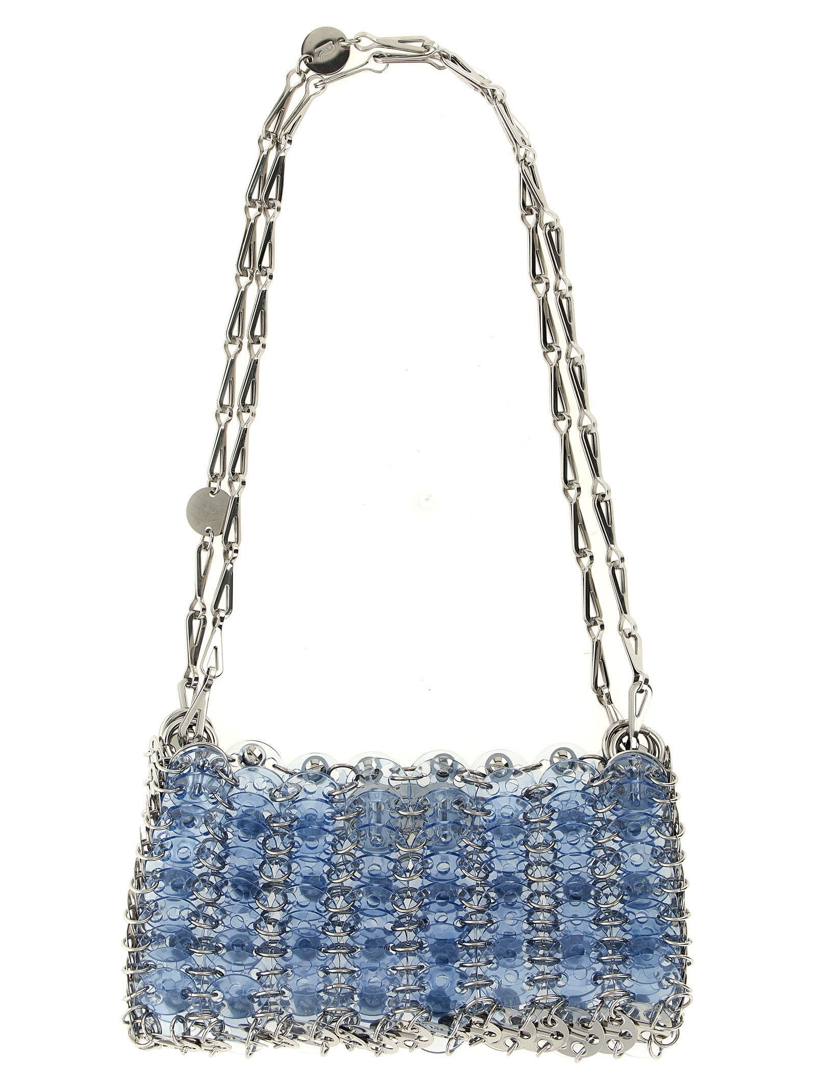 Blue Resin Shoulder Bag