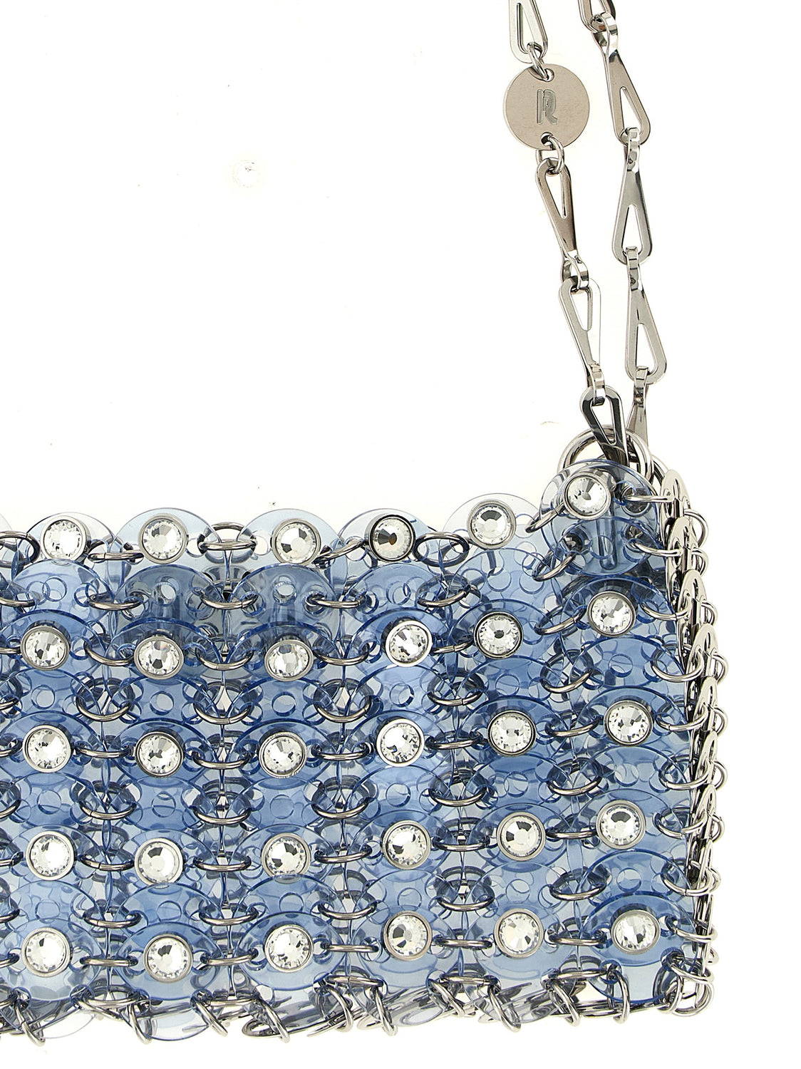 Blue Resin Shoulder Bag