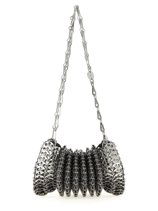 Silver Stainless Steel Shoulder Bag