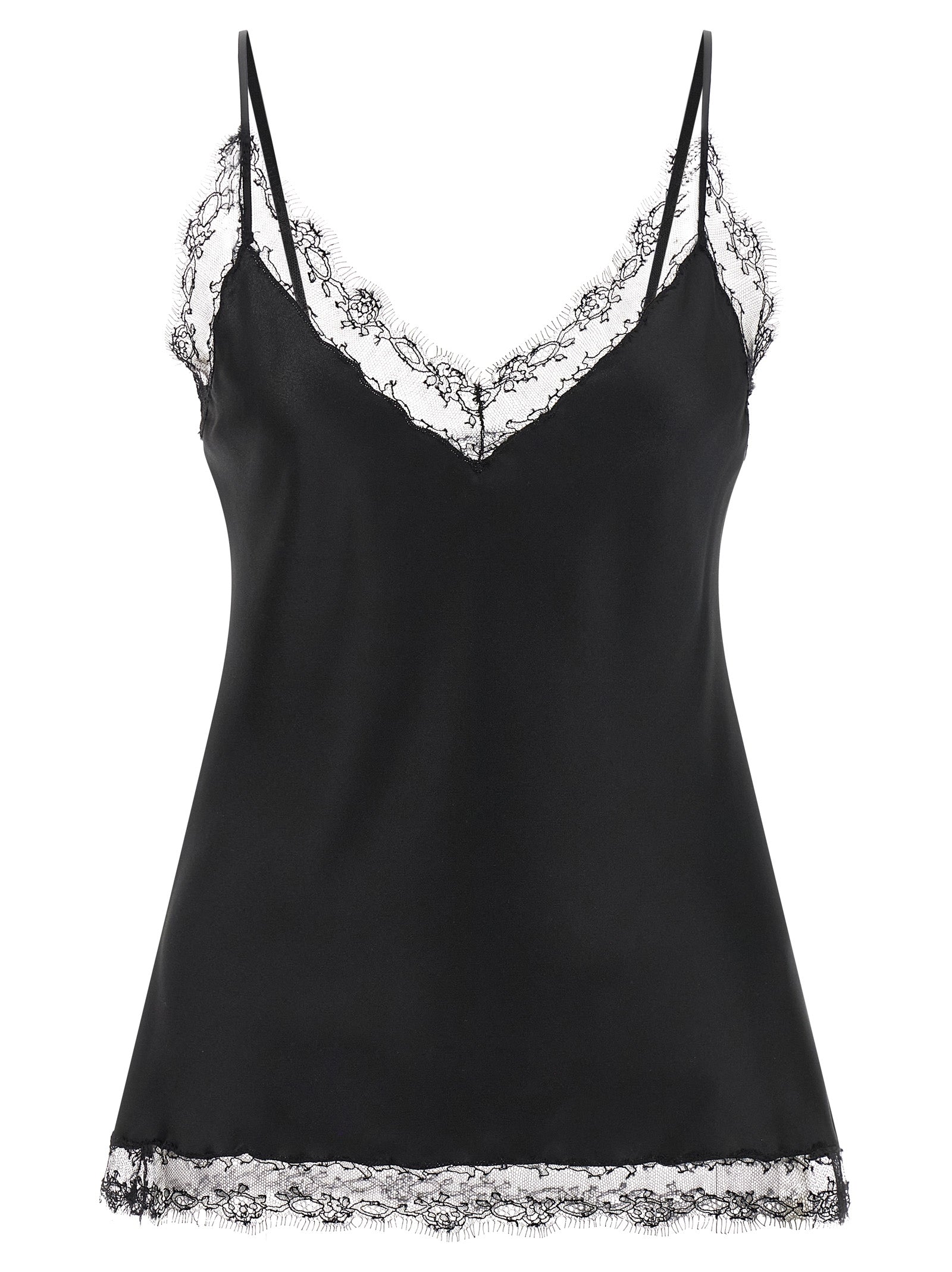 Black Silk Lingerie