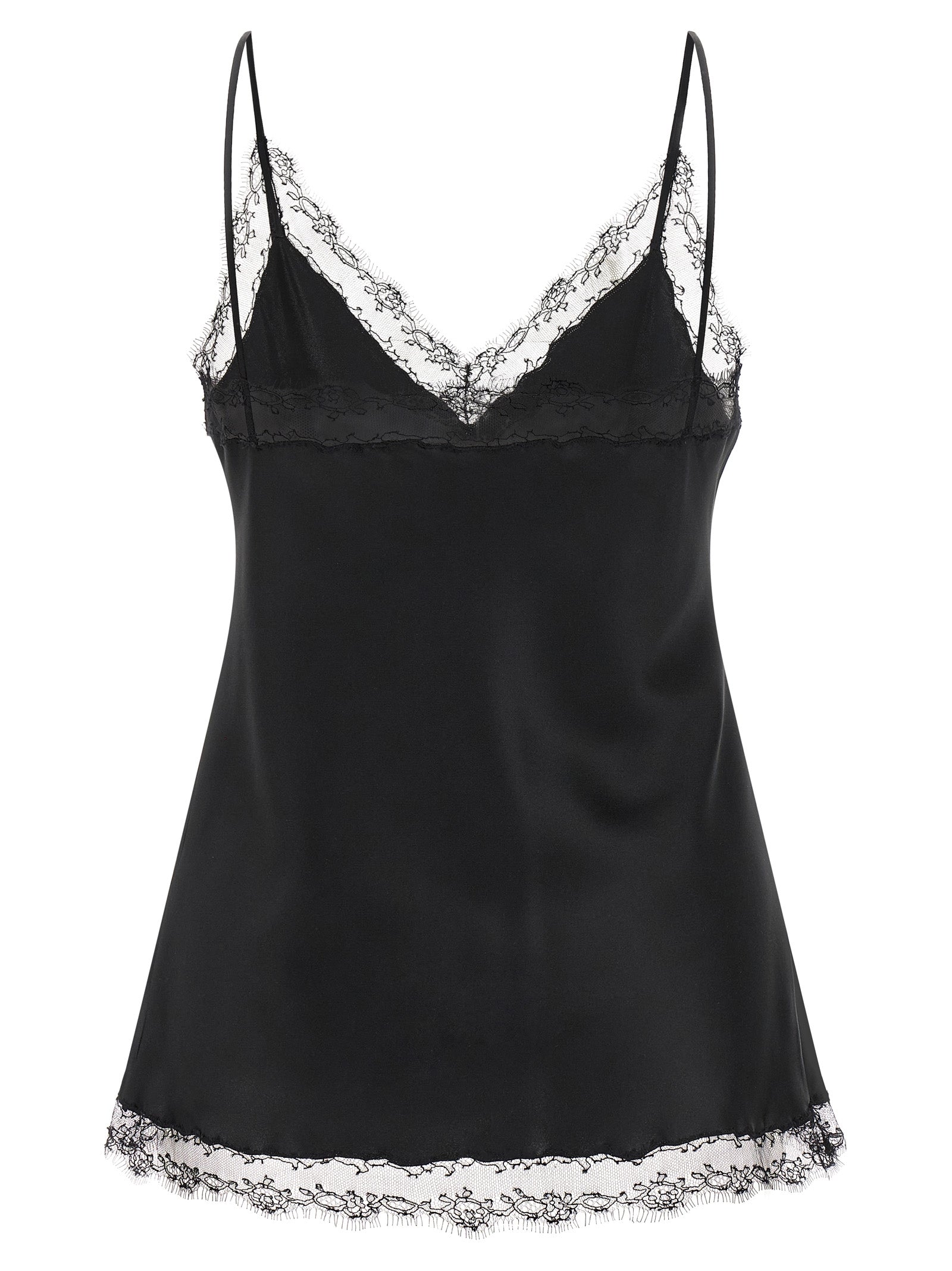 Black Silk Lingerie
