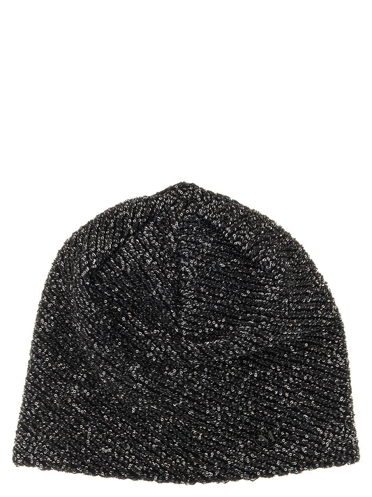 Black Wool Beanie