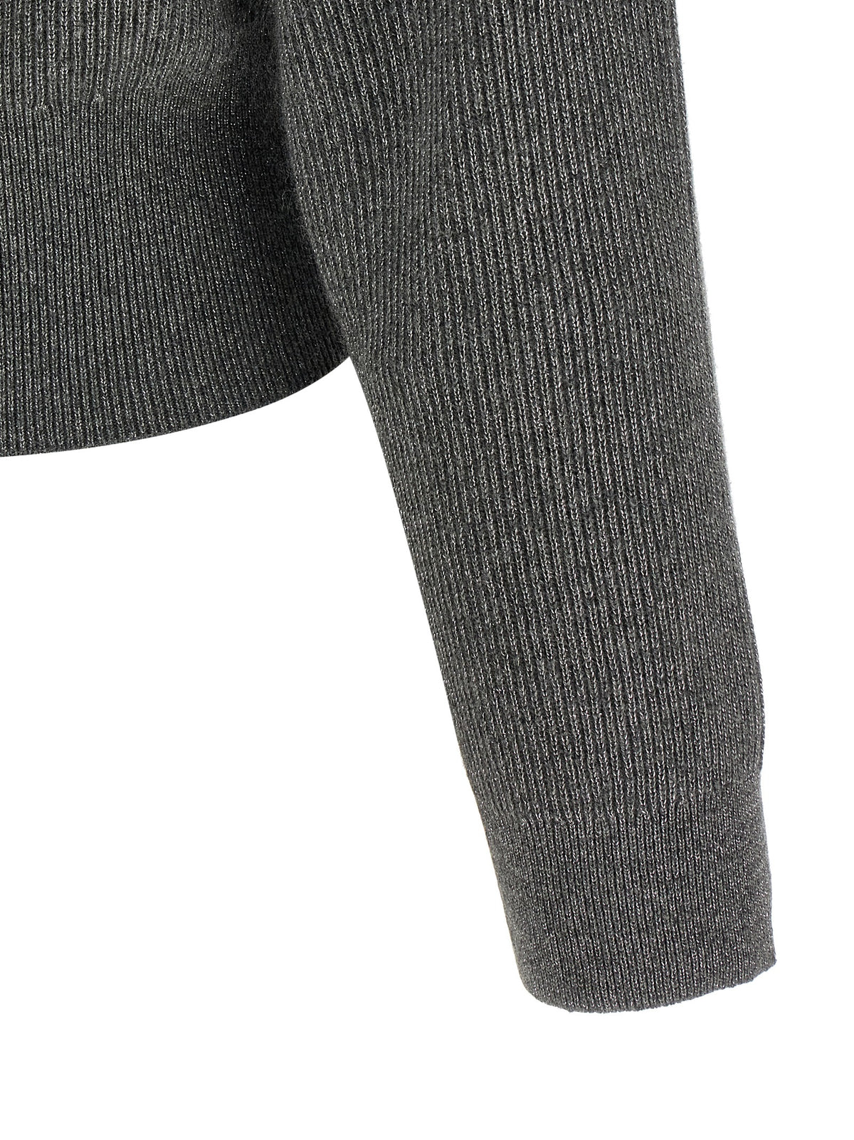 Gray Cashmere Cardigan