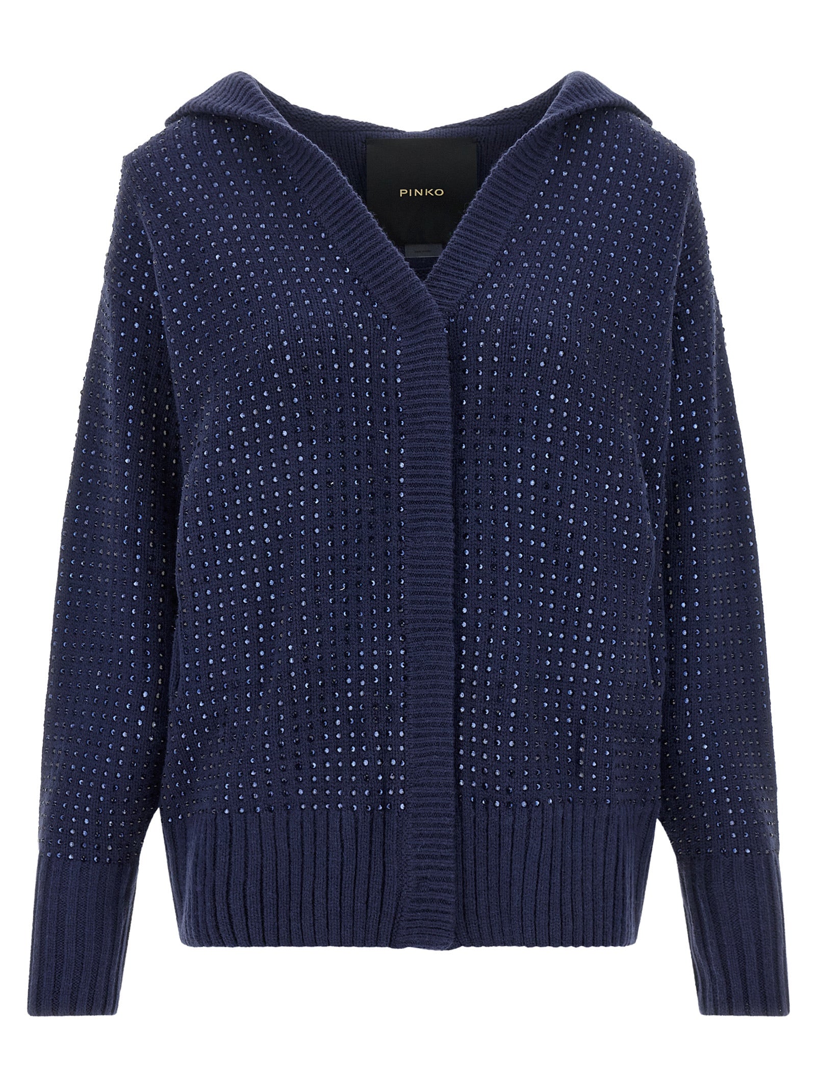 Blue Wool Cardigan