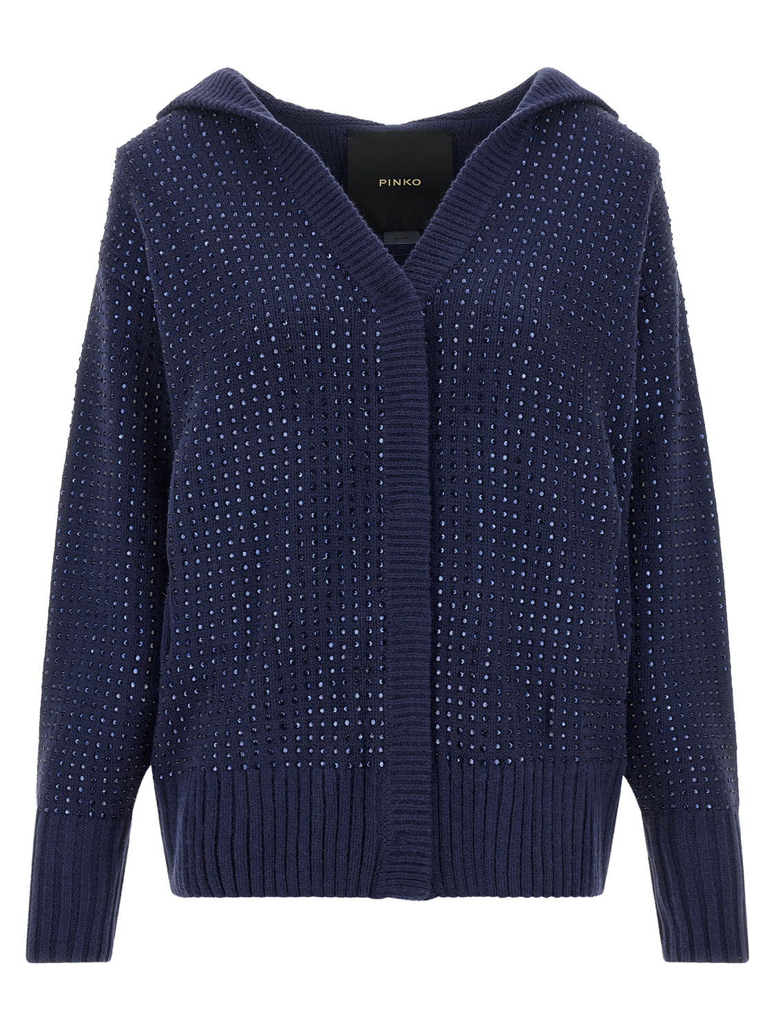 Blue Wool Cardigan