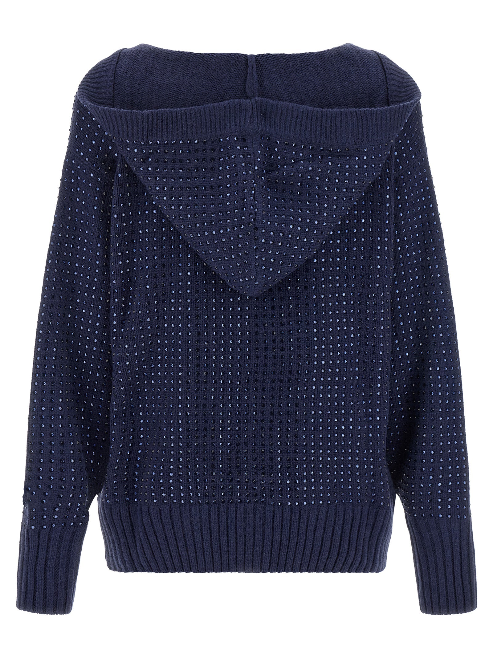 Blue Wool Cardigan