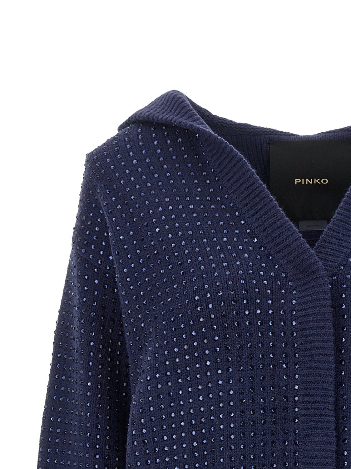 Blue Wool Cardigan