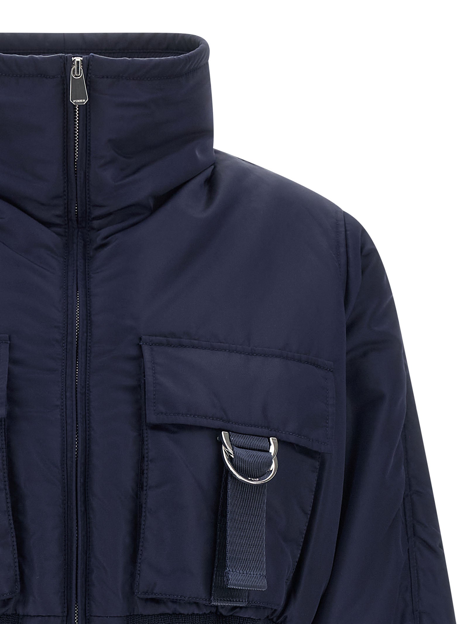 Blue Polyamide Bomber