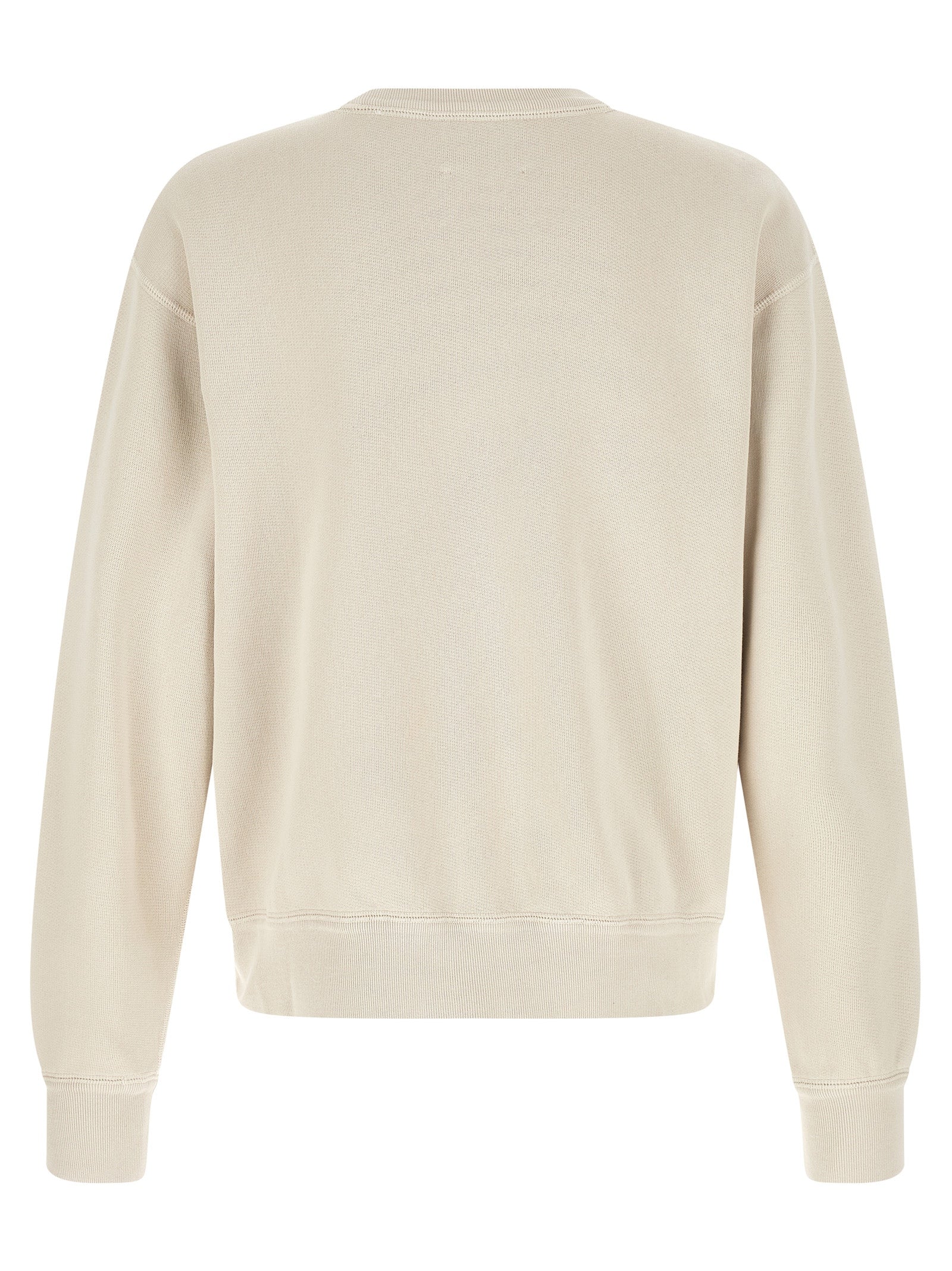 White Cotton Sweatshirt