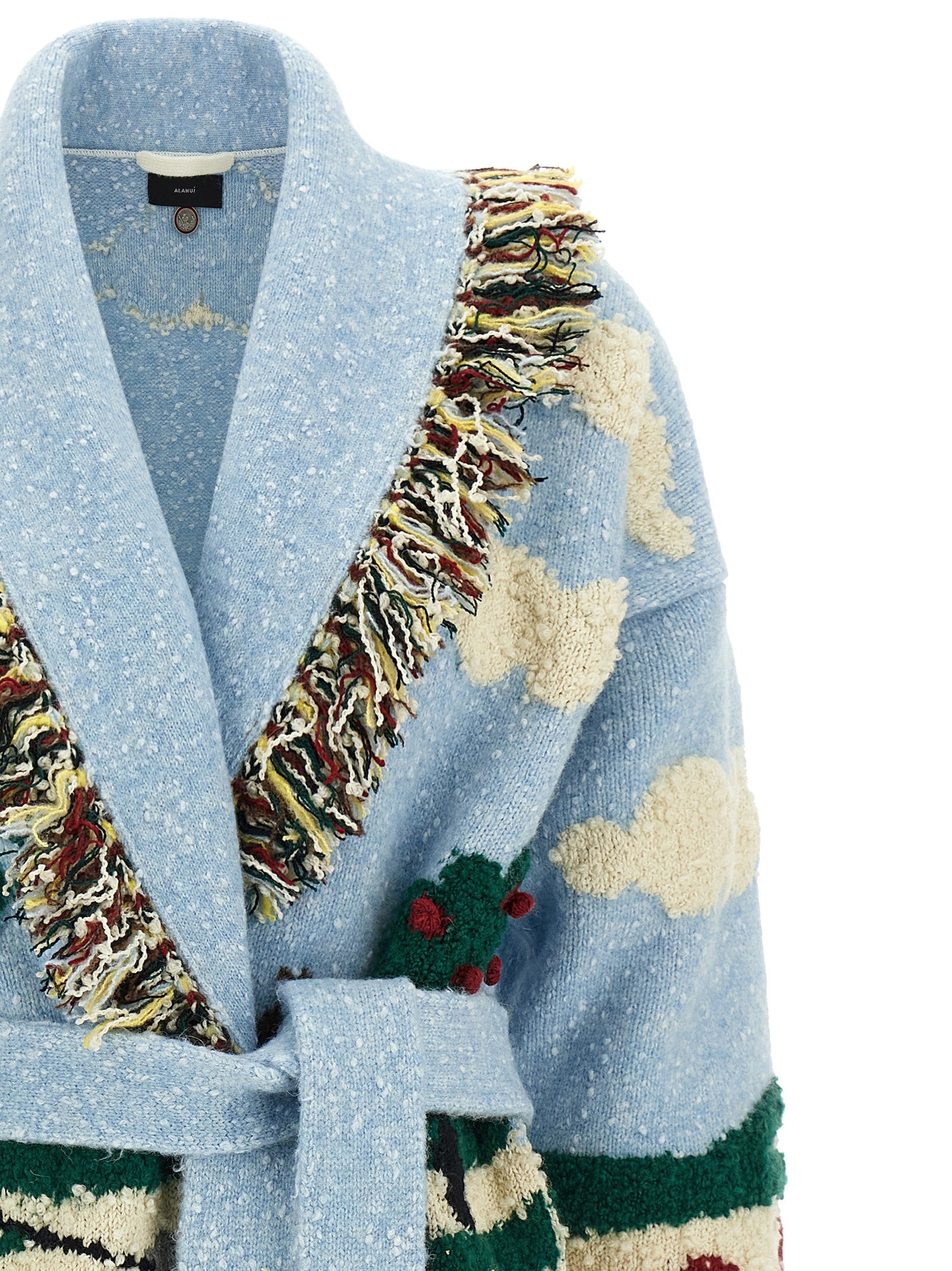 Multicolor Virgin Wool Cardigan