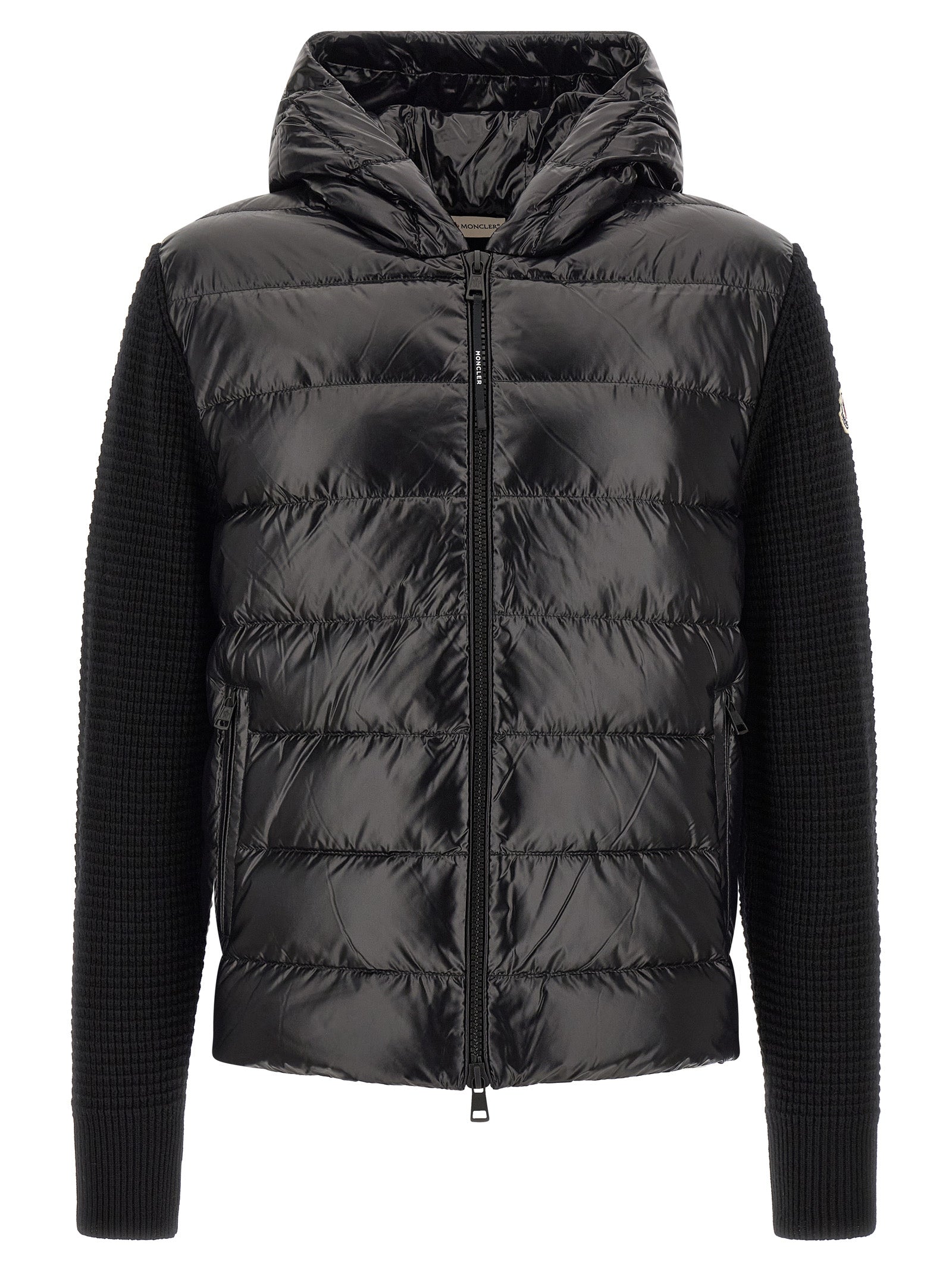Black Polyamide Cardigan