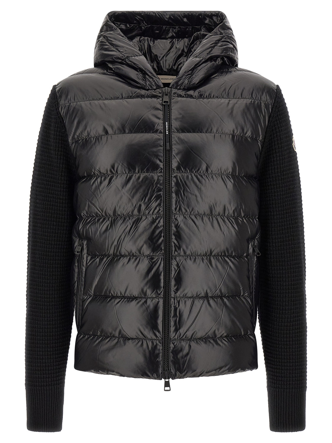 Black Polyamide Cardigan