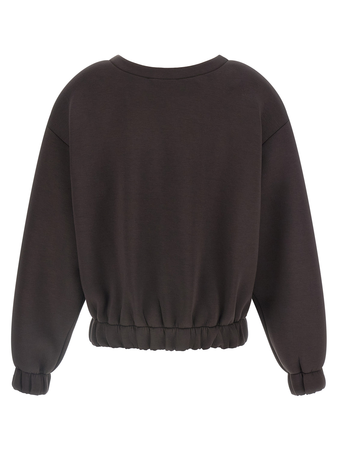 Brown Viscose Sweatshirt