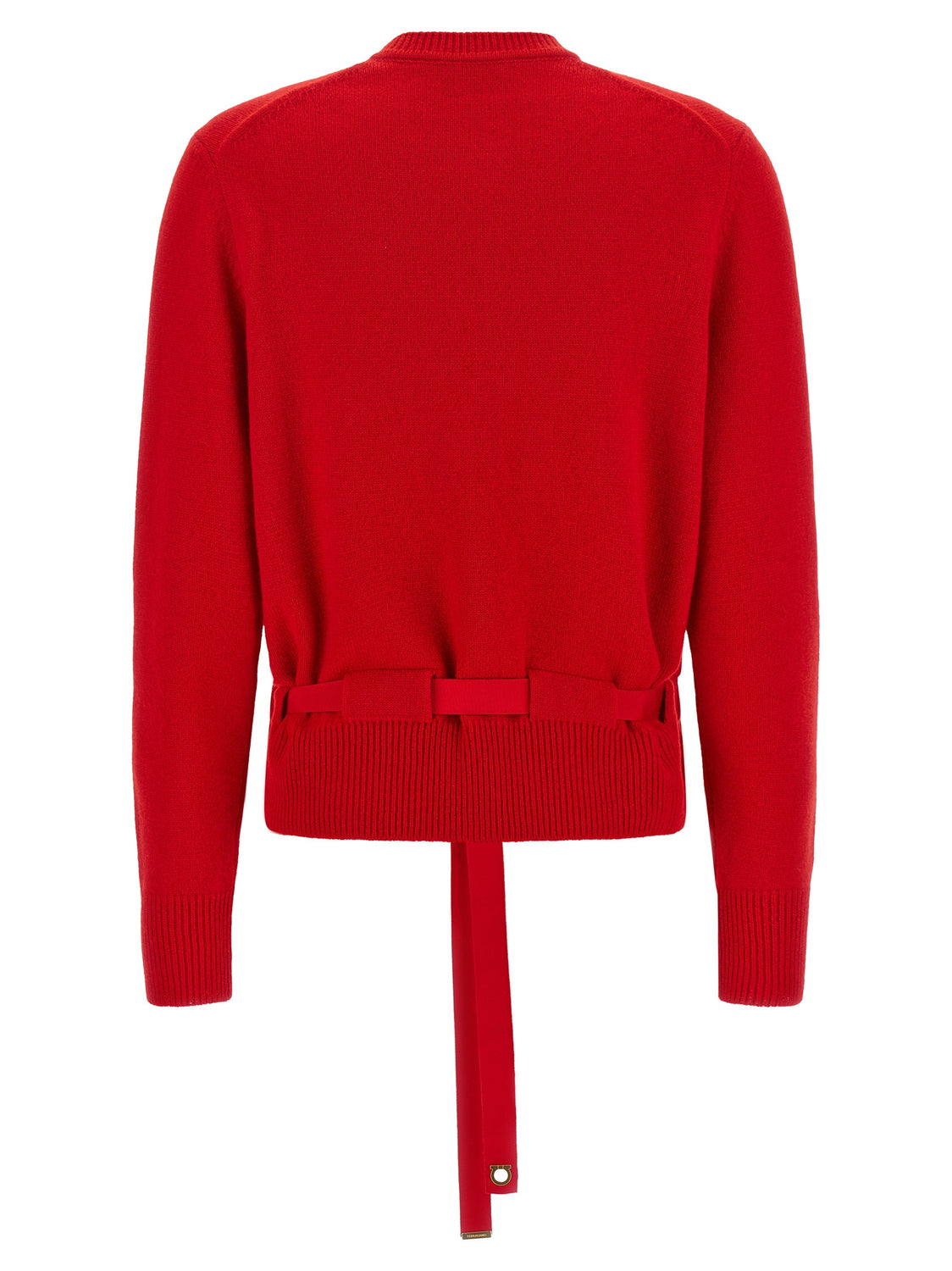 Red Cashmere Cardigan