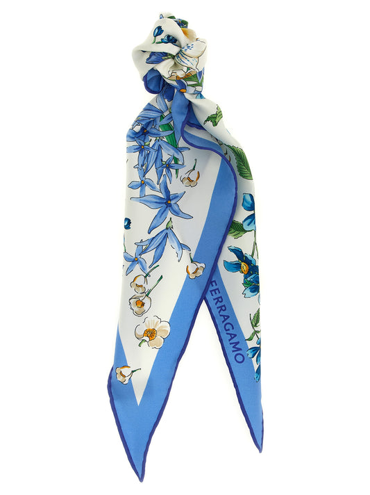 Blue Silk Foulard